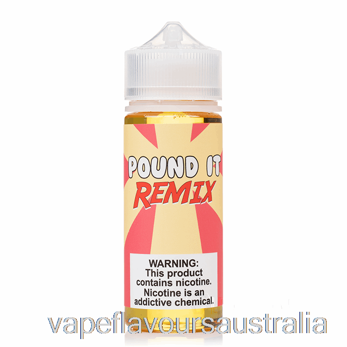 Vape Nicotine Australia Pound It Remix - Food Fighter - 120mL 6mg